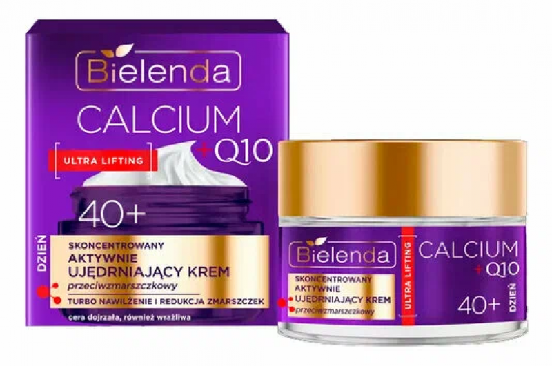 BIELENDA Биленда CALCIUM + Q10 Концентрированный активно укрепляющий крем против морщин день 40+,50мл