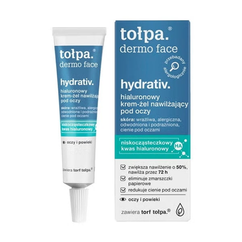 TOLPA Толпа DERMO FACE HYDRATIV увлажняющий крем для век, 10 мл