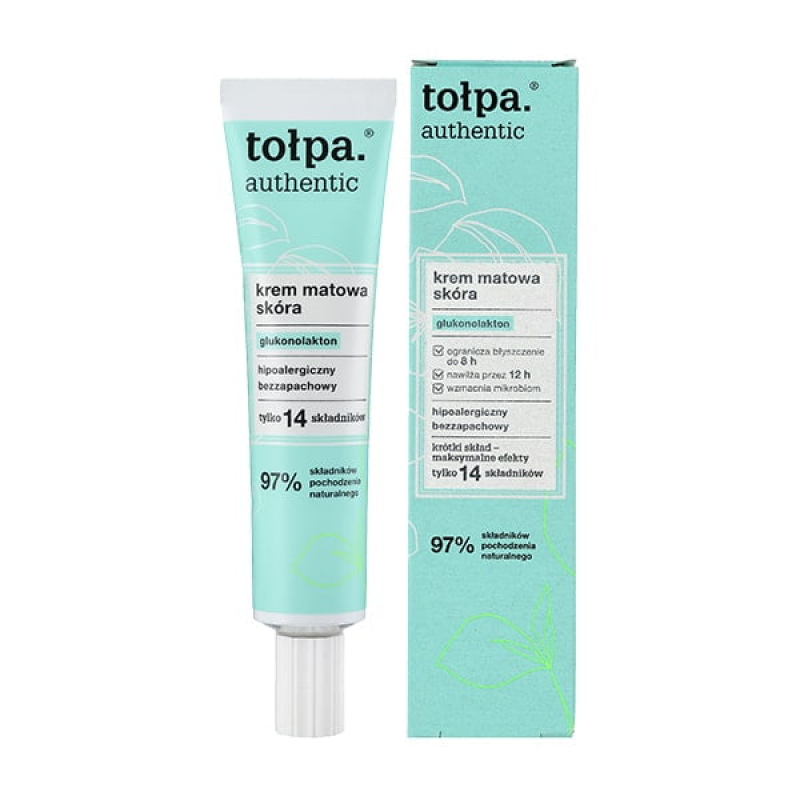 TOLPA Толпа AUTHENTIC матирующий крем для кожи, 40 мл