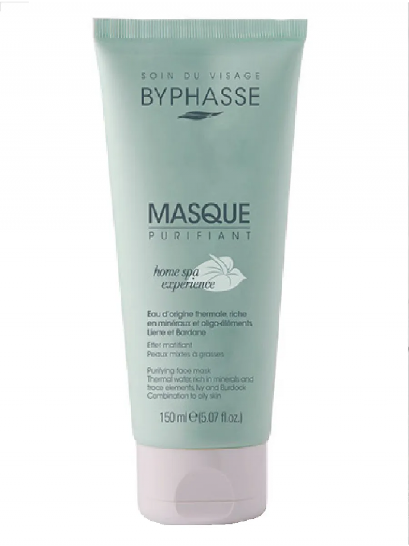 BYPHASSE Байфаз Очищающая маска для лица HOME SPA EXPERIENCE для жирной и комбинированной кожи,150мл