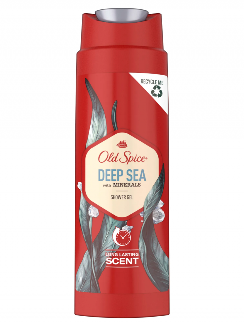 Гель для душа + шампунь 3в1 OLD SPICE/Олд Спайс Deep Sea, 400 мл