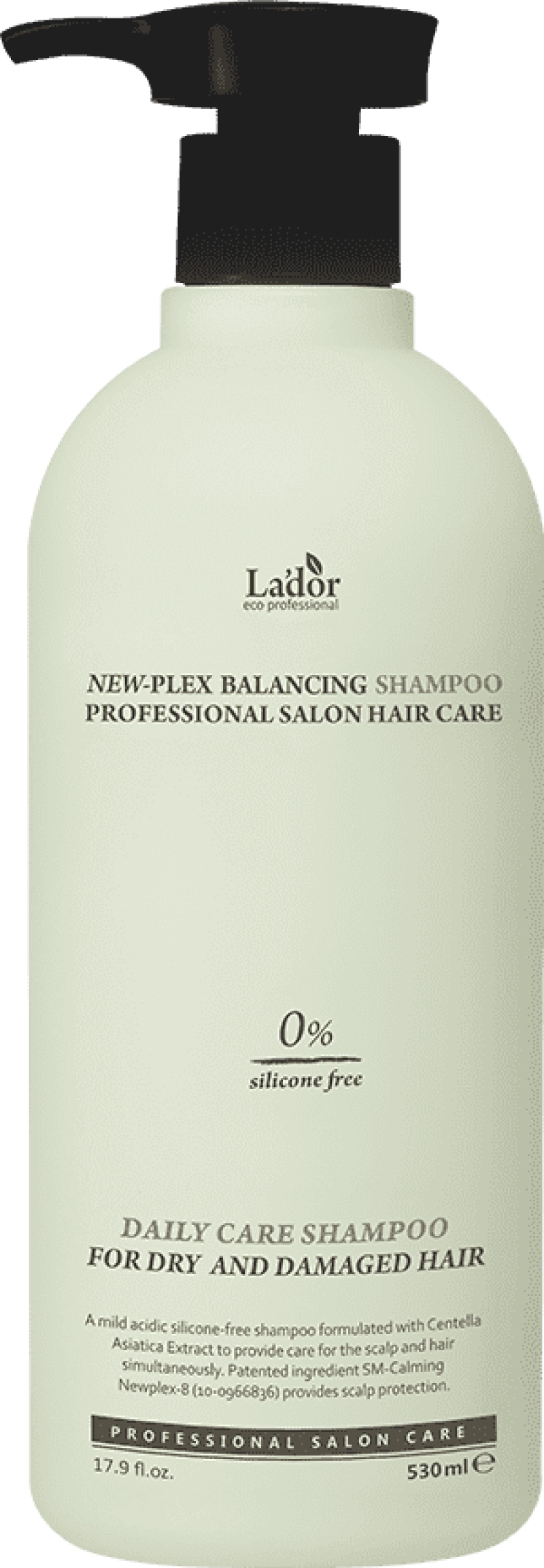 Шампунь для волос без силиконов La'dor (Ладор) New-Plex Balancing Shampoo (530мл)