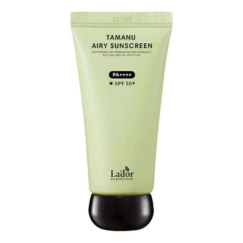 Легкий солнцезащитный крем с маслом таману Lador Tamanu Airy Sunscreen SPF 50+ PA++++, 50 мл