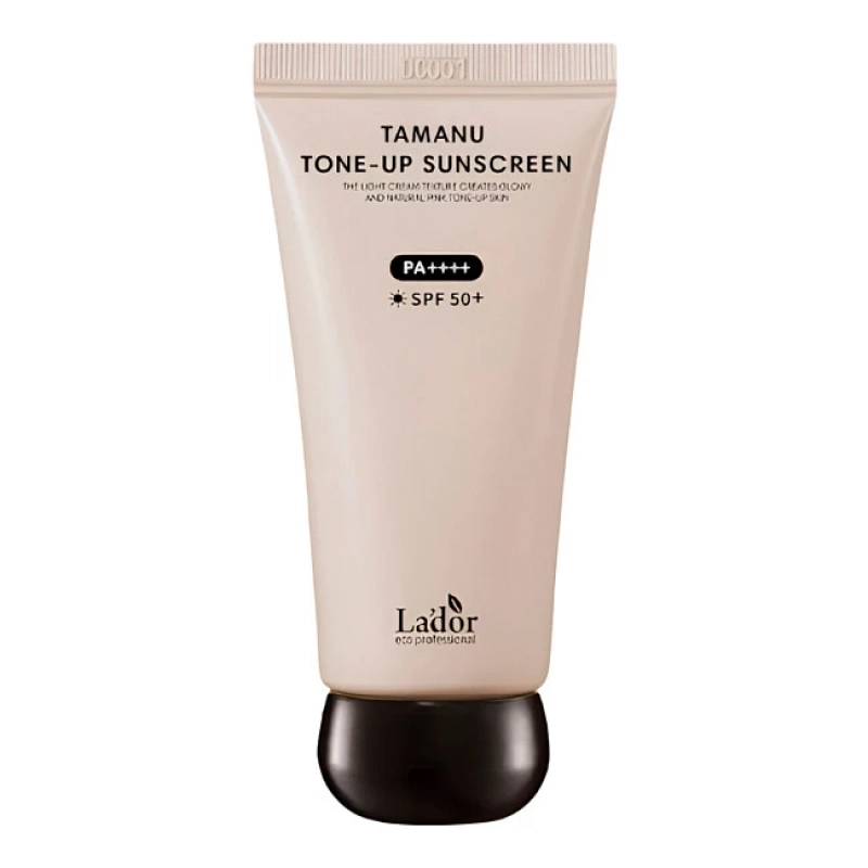 Солнцезащитный крем для лица LADOR (Ладор) Tamanu Tone-up Sunscreen SPF 50+, 50 мл