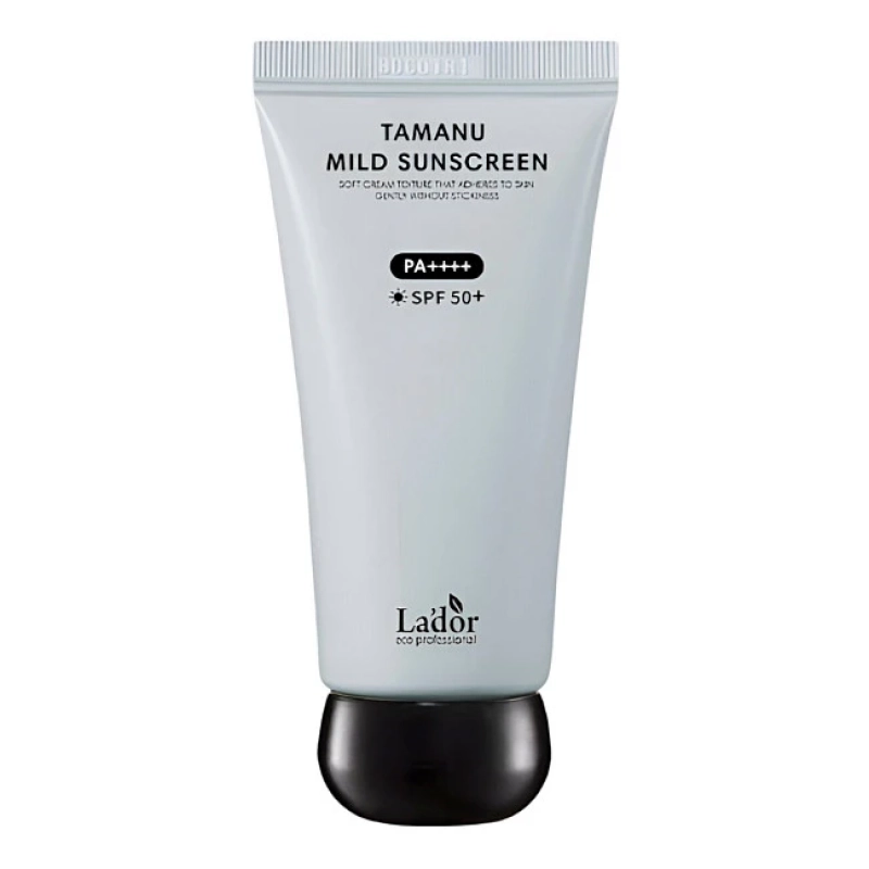 Мягкий солнцезащитный крем с маслом таману Lador Tamanu Mild Sunscreen SPF 50+ PA++++, 50мл
