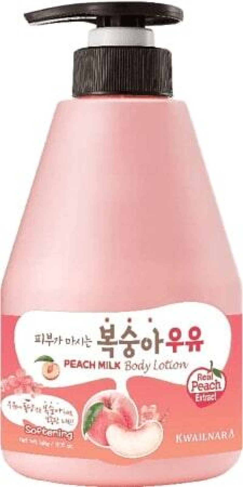 Лосьон для тела персиковый Welcos/Велкос Kwailnara Peach Milk Body Lotion (560мл)