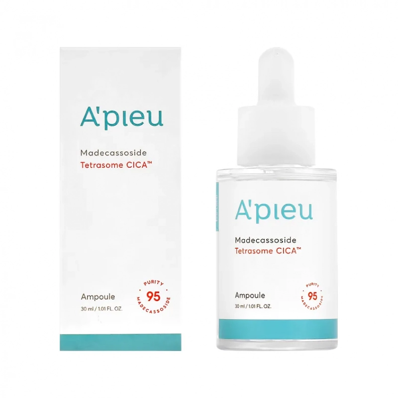 Успокаивающая сыворотка для лица A'Pieu Madecassoside Tetrasome Cica Ampoule, 30мл
