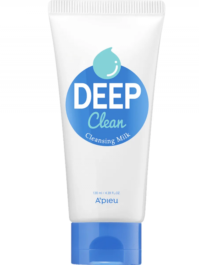 Нежное очищающее молочко APIEU для лица Deep Clean Cleansing Milk 130мл