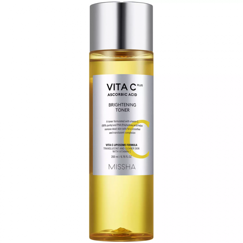 Тонер для лица с витамином С Missha/Миша Vita C Plus Brightening Toner (200мл)