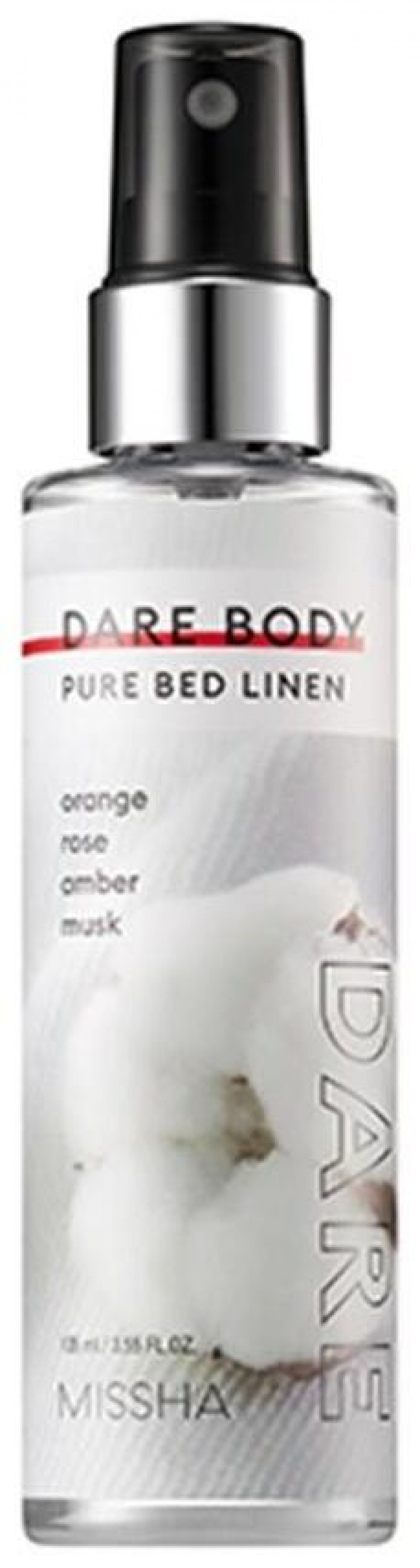 Missha/Миша Парфюмированный мист для тела и волос Чистое Постельное Белье Dare Body Mist Pure Bed Linen