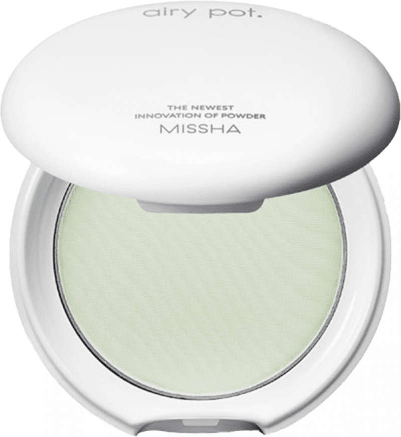 Компактная пудра для лица Missha/Миша Airy Pot Pressed Powder (Mint) (5г)