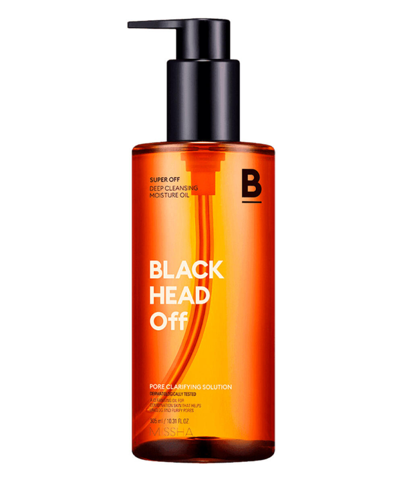 Очищающее масло для лица Missha/Миша Super Off Cleansing Oil (Blackhead Off) (305мл)