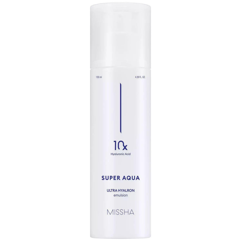 Интенсивно увлажняющая эмульсия для лица Missha/Миша Super Aqua Ultra Hyaluron Emulsion (130мл)