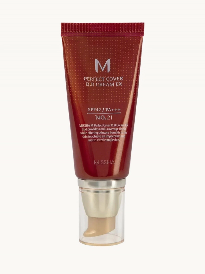 MISSHA/Миша М Perfect Cover BB Cream EX Тональный BB крем Идеальное покрытие SPF42/PA тон 21 50 мл