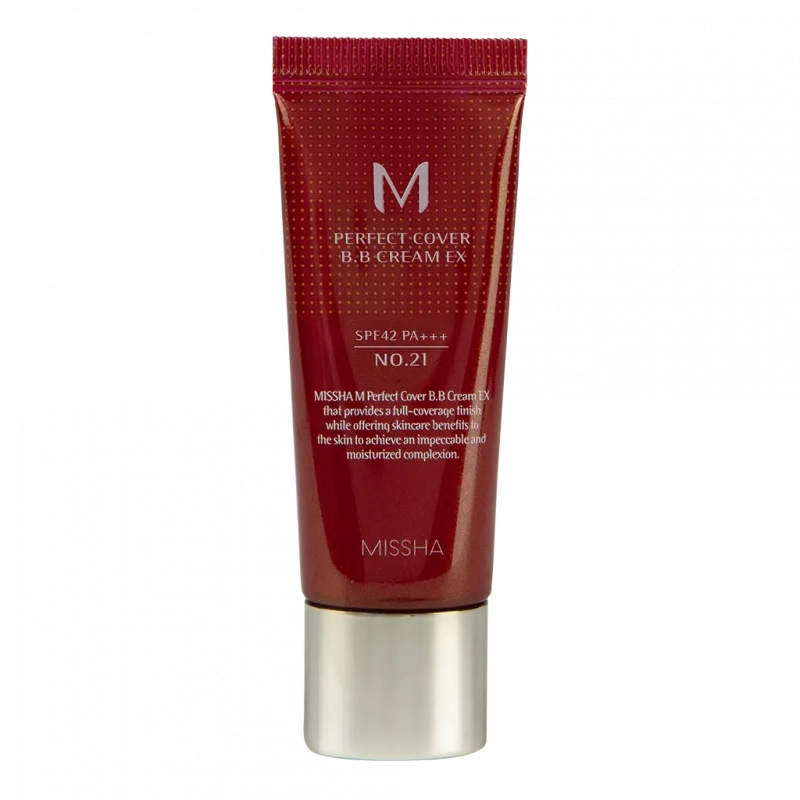 MISSHA/Миша М Perfect Cover BB Cream EX Тональный BB крем Идеальное покрытие SPF42/PA тон 21 20 мл