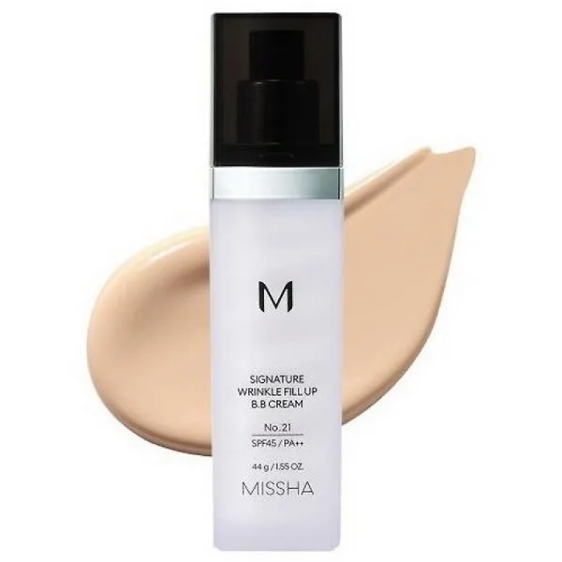 ББ-крем с филлером для зрелой кожи Missha M Signature Wrinkle Fill-up BB Cream SPF45 PA++ No21 44г