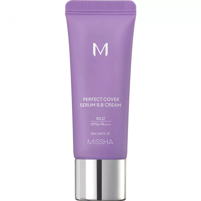 MISSHA/Миша М Perfect Cover Serum BB Cream Тональный BB крем с антивозрастной сывороткой SPF50/PA тон 27 20 мл