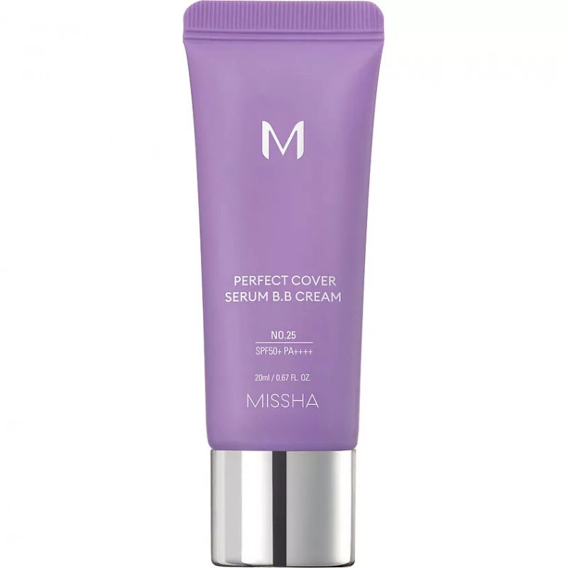 MISSHA/Миша М Perfect Cover Serum BB Cream Тональный BB крем с антивозрастной сывороткой SPF50/PA тон 25 20 мл