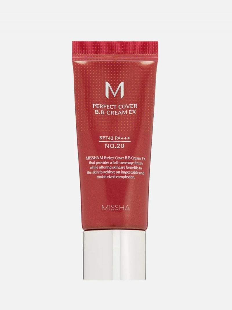 MISSHA/Миша М Perfect Cover BB Cream EX Тональный BB крем Идеальное покрытие SPF42/PA тон 20 20 мл
