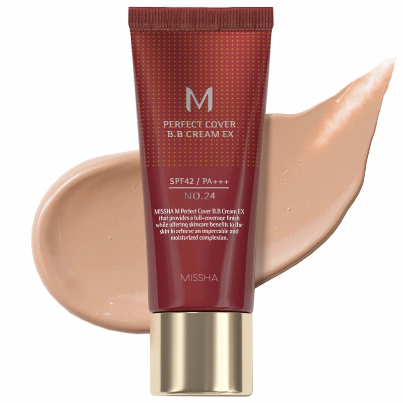 MISSHA/Миша М Perfect Cover BB Cream EX Тональный BB крем Идеальное покрытие SPF42/PA тон 24 20 мл