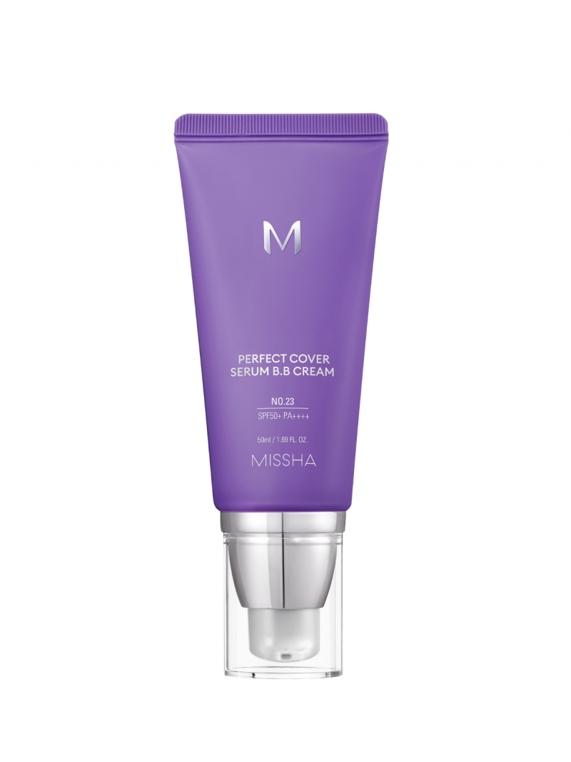 MISSHA/Миша М Perfect Cover Serum BB Cream Тональный BB крем с антивозрастной сывороткой SPF50/PA тон 23/Natural Beige 50 мл