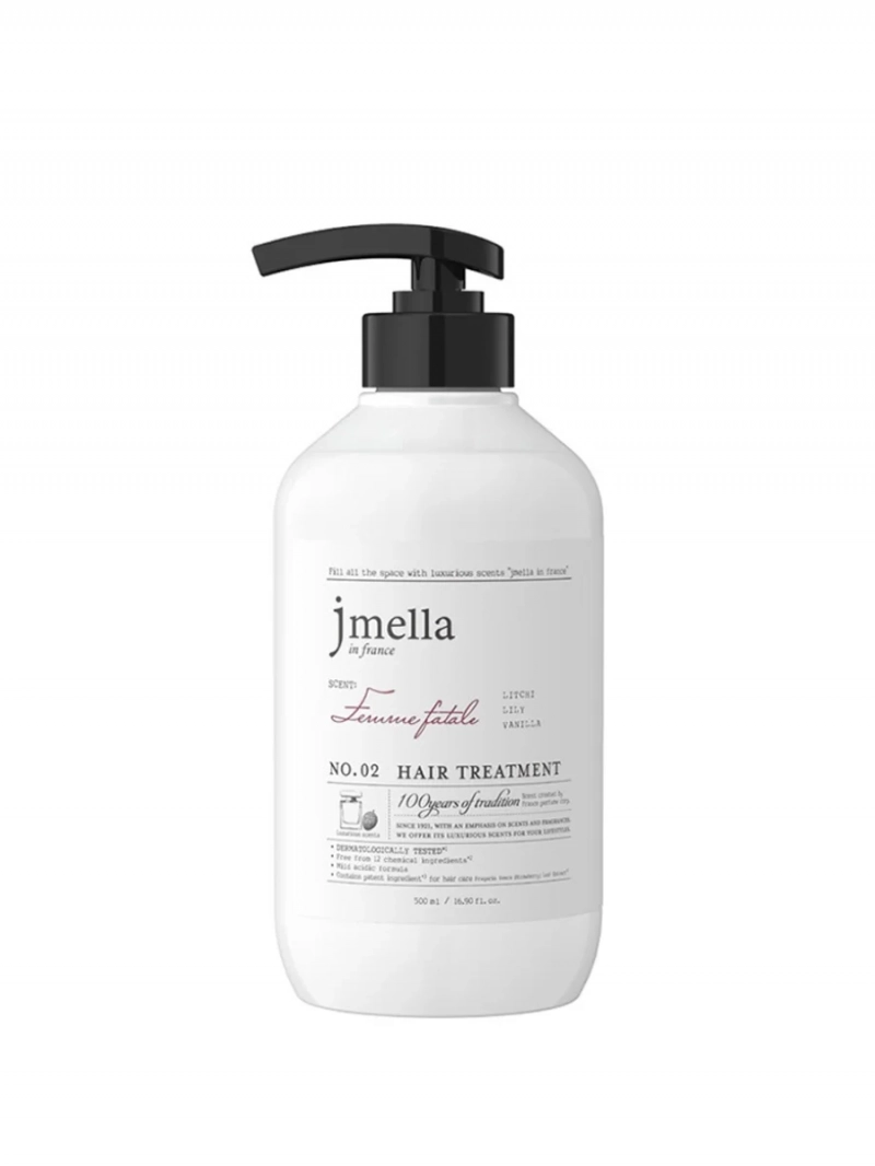 Jmella Парфюмированная маска для всех типов волос In France Femme Fatale Hair Treatment 500 мл