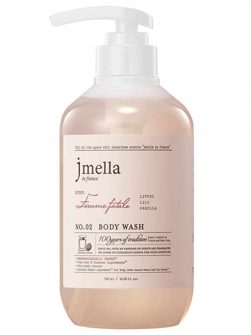 Jmella Парфюмированный гель для душа In France Femme Fatale Body Wash 500 мл