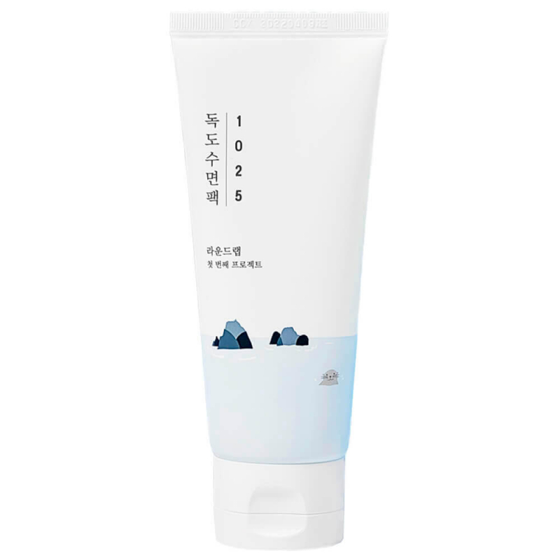 Ночная отшелушивающая маска с морской водой Роунд лаб Round Lab 1025 Dokdo Sleeping Pack 100мл