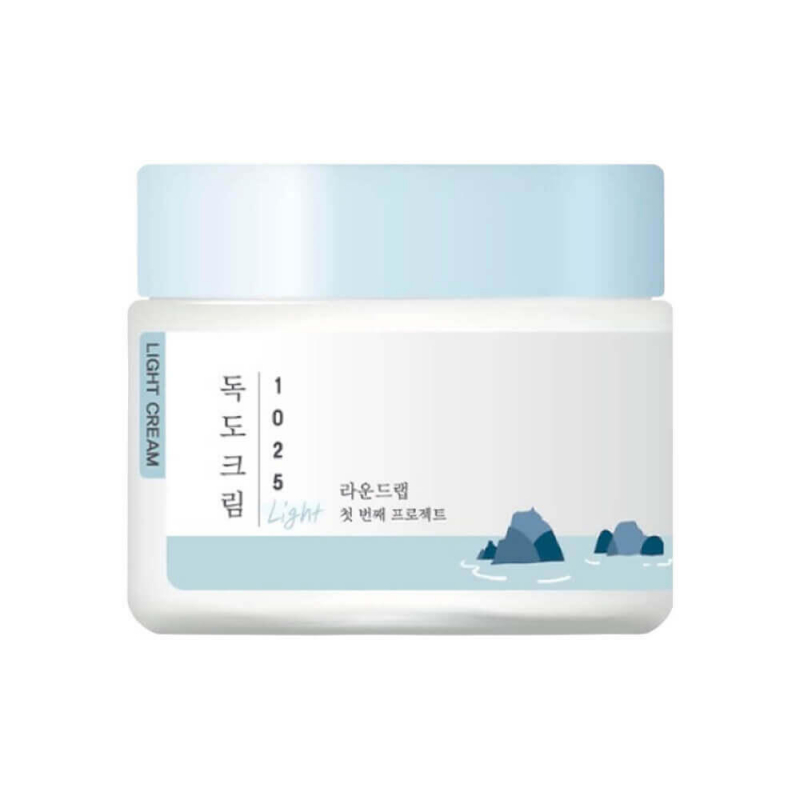 Лёгкий увлажняющий крем с комплексом минералов Роунд лаб Round Lab 1025 Dokdo Light Cream 80мл