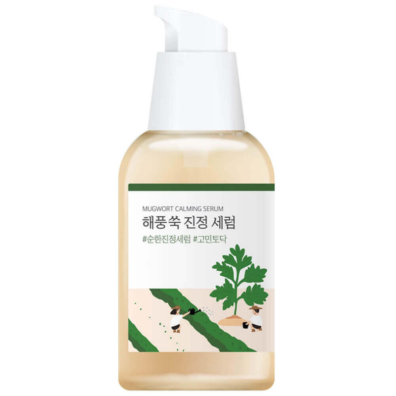 Успокаивающая сыворотка с полынью Роунд лаб Round Lab Mugwort Calming Serum 50мл