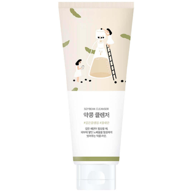 Питательная пенка-скраб для умывания с соей Роунд лаб Round Lab Soybean Cleanser 150мл