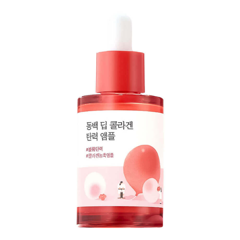 Укрепляющая коллагеновая ампула с камелией Роунд лаб Round Lab Camellia Deep Collagen Firming Ampoule 30мл