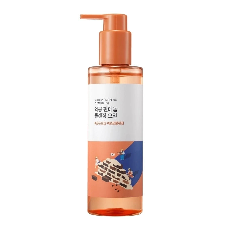 Гидрофильное масло с чёрной соей и пантенолом Роунд лаб Round Lab Soybean Panthenol Cleansing Oil 200мл