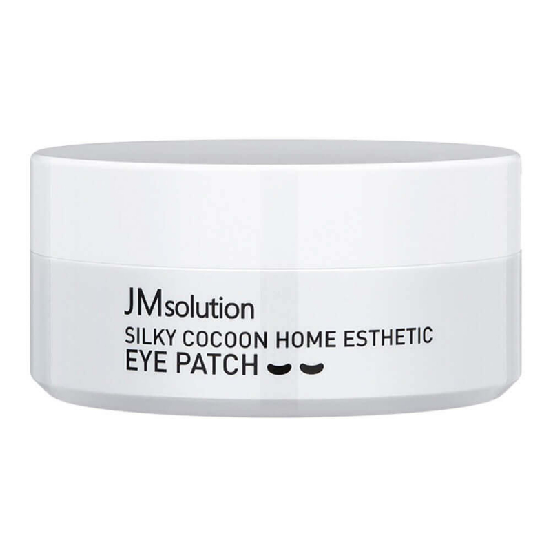 Гидрогелевые патчи с протеинами шёлка JMsolution Silky Cocoon Home Esthetic Eye Patch 60шт