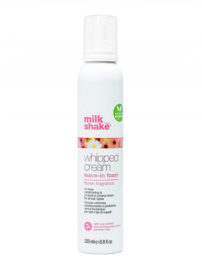 MILK SHAKE Кондиционирующая крем-пена для мягкости волос Whipped Cream Flower Fragrance, 200 мл
