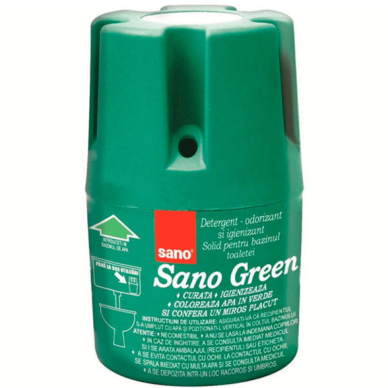 Контейнер-мыло для смывного бачка Сано SANO GREEN, 150 г