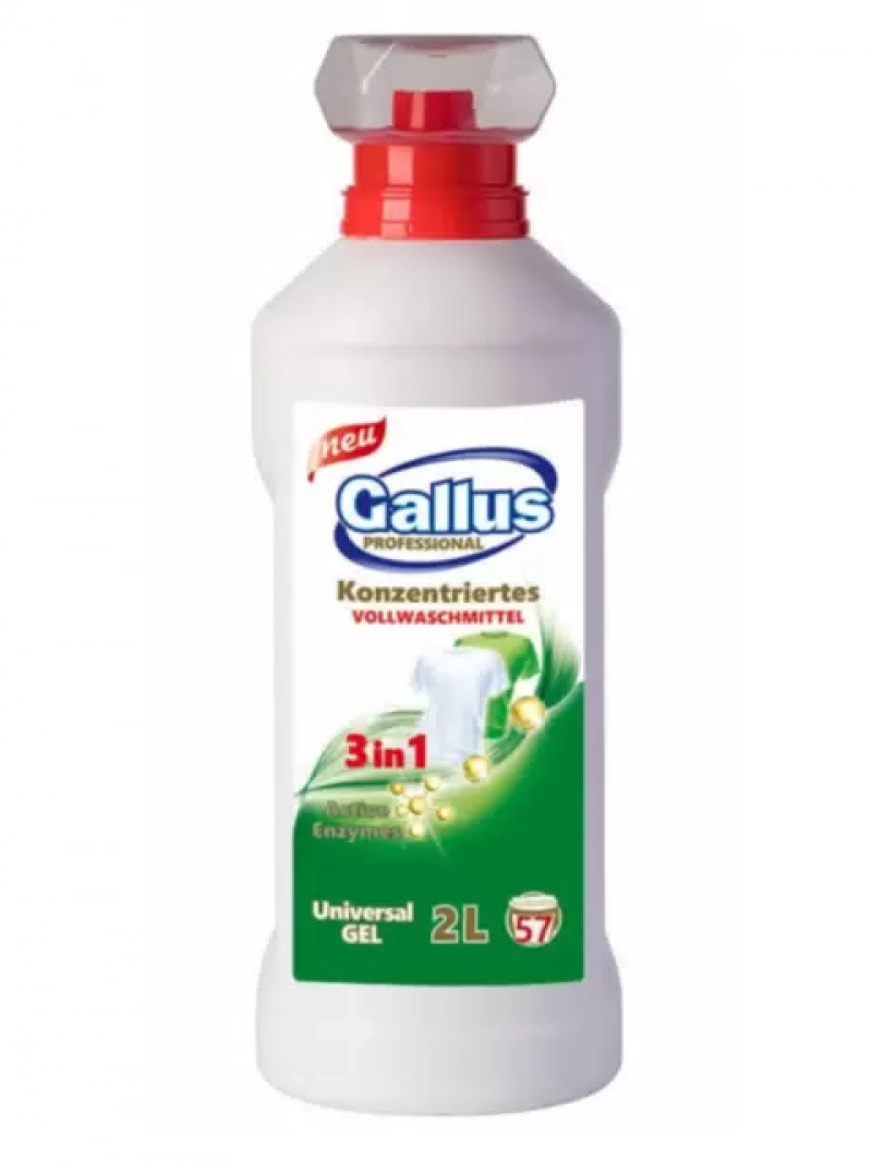 Гель Gallus Галлус Professional 3 в 1 универсальный, 2 л
