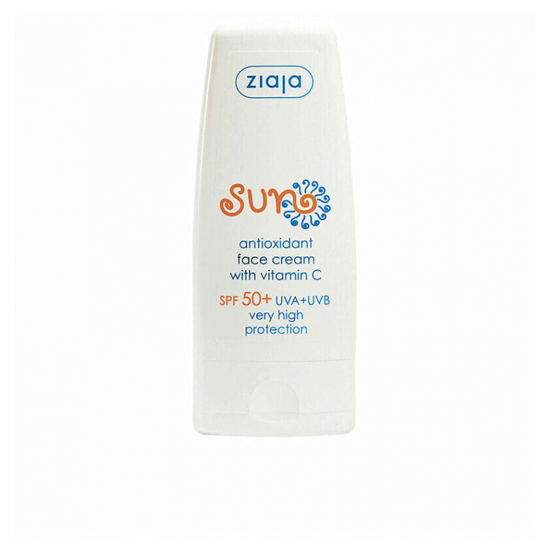 Крем для лица ZIAJA Sun антиоксидант c витамином С SPF 50+, 50мл