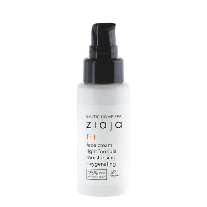 Крем для лица увлажняющий легкая формула Зая Ziaja Baltic Home Spa Fit 50мл
