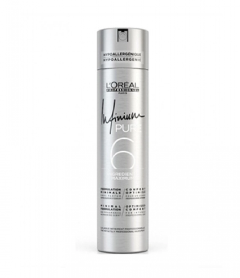 Лак для волос LOREAL PROFESSIONNEL Infinium Pure Extra Strong, 300 мл