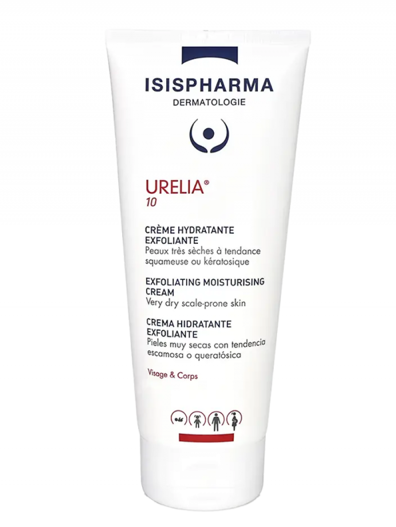 IsisPharma Urelia 10 Крем для тела увлажняющий,смягчающий на основе мочевины 10% 150 мл