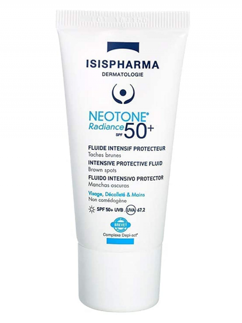 IsisPharma NEOTONE Radiance SPF 50 Крем для лица от пигментных пятен защитный Неотон Радианс СПФ 50 Исис Фарма 30мл