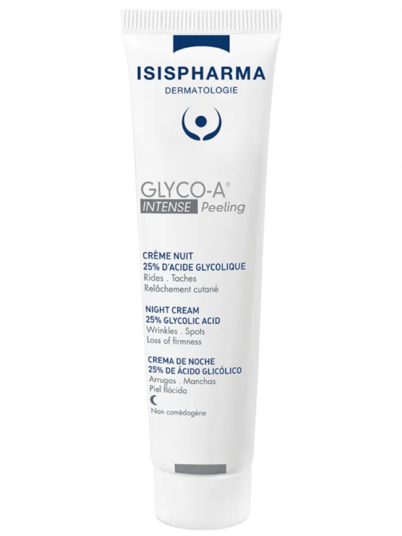ISISPHARMA GLYCO-A Крем пилинг интенсивный ночной с 25% гликолевой кислотой Intense Peeling 30мл
