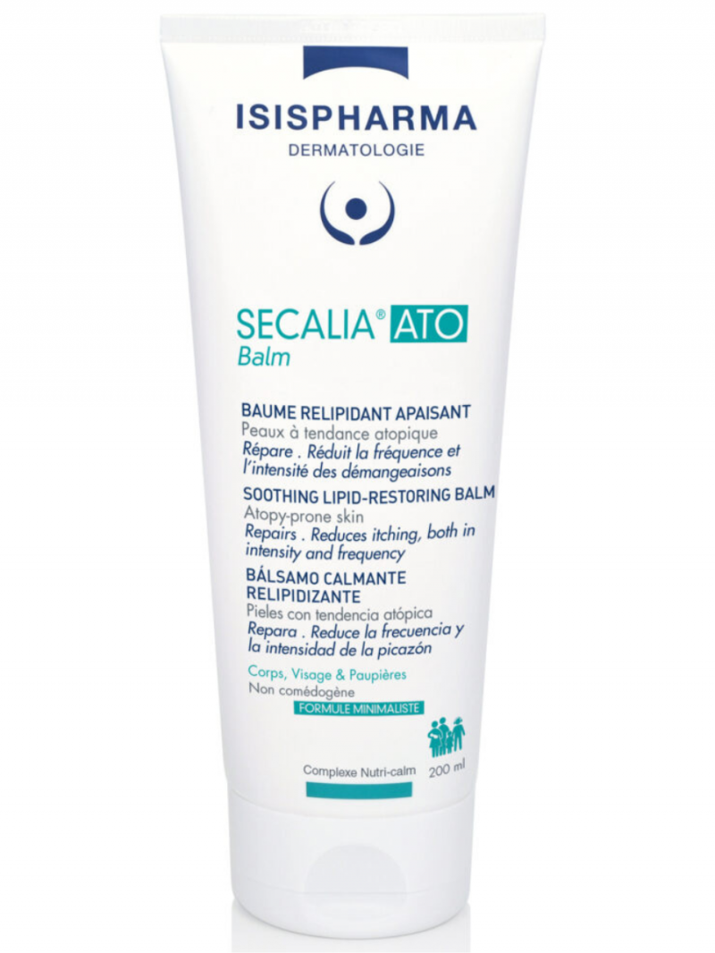 ISISPHARMA SECALIA ATO balm Успокаивающий бальзам для лица и тела для сухой кожи 200 мл