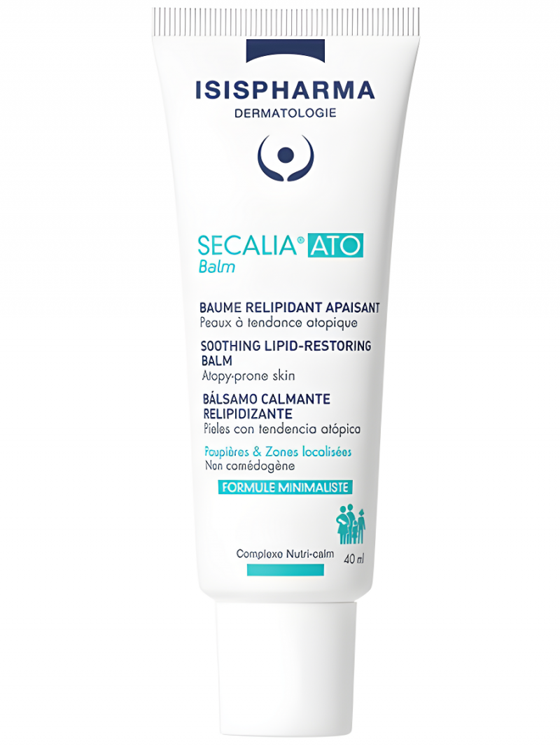 ISISPHARMA SECALIA ATO balm Успокаивающий бальзам для лица и тела для сухой кожи 40 мл