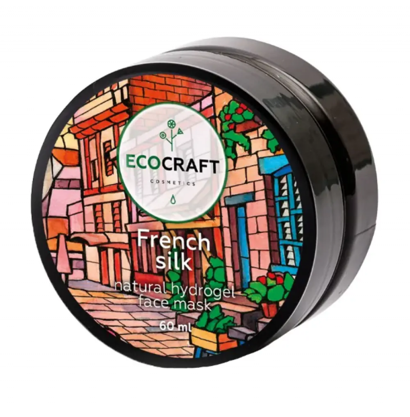 Натуральная гидрогелевая маска для лица с лифтинг-эффектом EcoCraft ЭкоКрафт