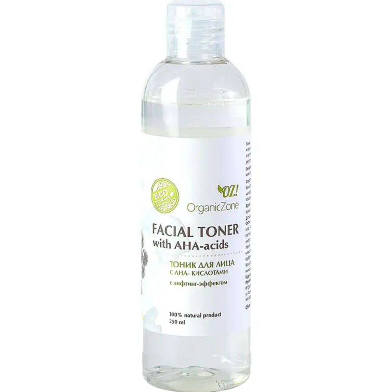 Organic Zone Органик Зон Тоник для лица с АНА-кислотами с лифтинг-эффектом,250мл