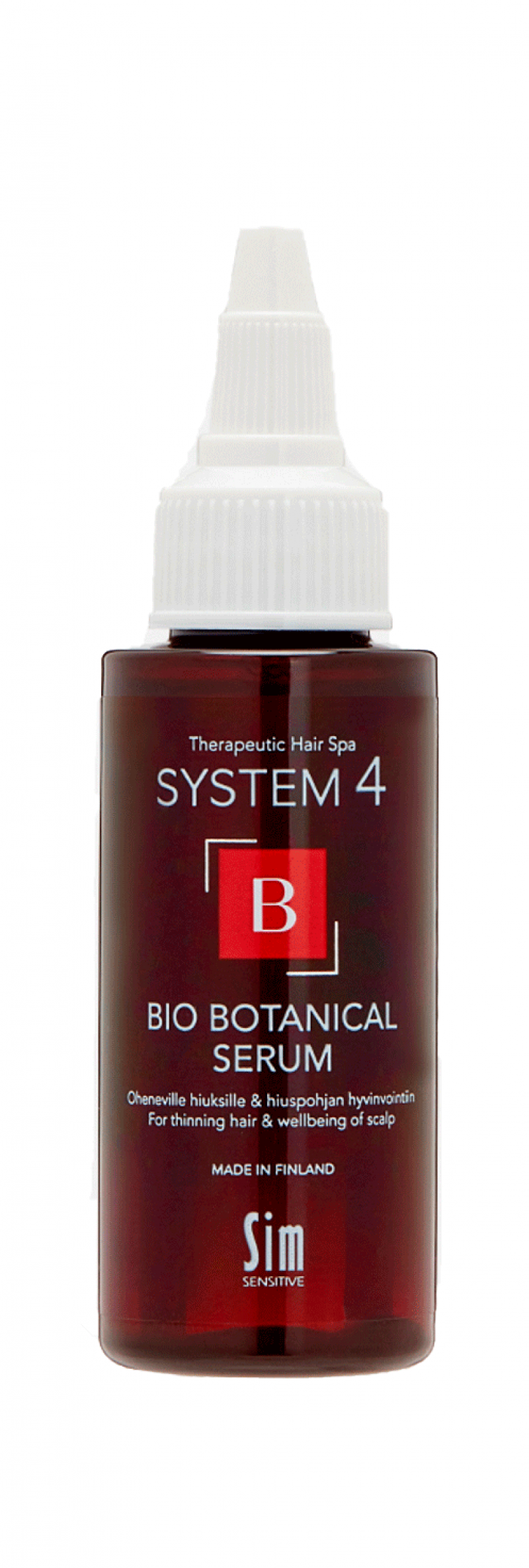 Sim Sensitive System 4 Bio Botanical Serum Биоботаническая сыворотка против выпадения и для стимуляции роста волос, 50 мл