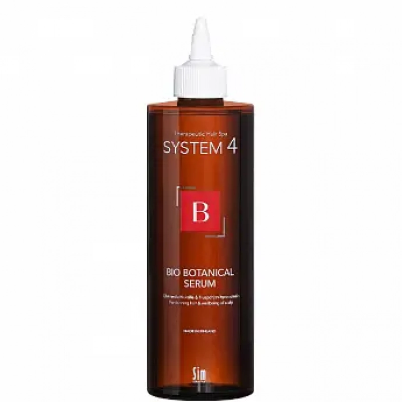Sim Sensitive System 4 Bio Botanical Serum Биоботаническая сыворотка против выпадения и для стимуляции роста волос, 500 мл