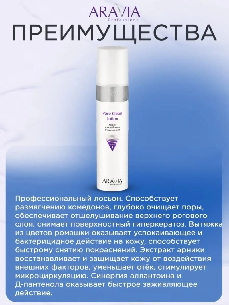 Лосьон для глубокого очищения пор 250мл